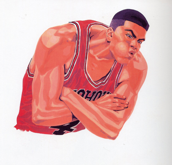 Otaku Gallery  / Art Books / Slam Dunk - Illustration Book / 012.jpg